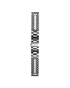Oxygen metallic watch strap for android - Silver