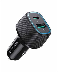 RAVPOWER CAR CHARGER 2-PORT 48W