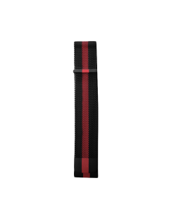 VPG watch strap for 22mm - Black&Red