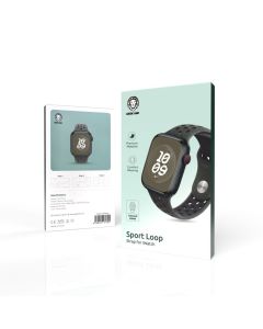 Green Lion Sport Loop Silicone Strap - Cargo Khaki