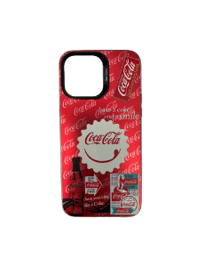 Fun design ip case 14 pro max - coca cola
