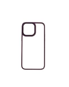 Lanex frame iphone 15 promax - purple trasnsparent