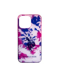 U.S polo cover iphone 14 promax - purple/blue