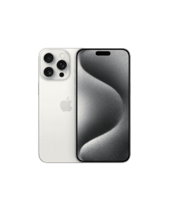Apple iPhone 15 Pro Single SIM with FaceTime - 128GB-White Titanium