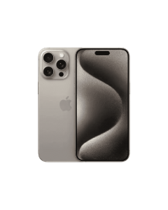 Apple iPhone 15 Pro max Single SIM with FaceTime - 256GB-Natural Titanium