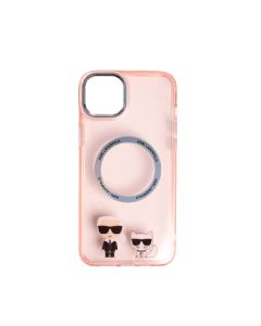 KARL cover iphone 14 plus - pink