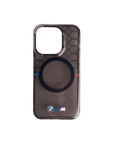 BMW cover with magsaf iphone 15 pro - black